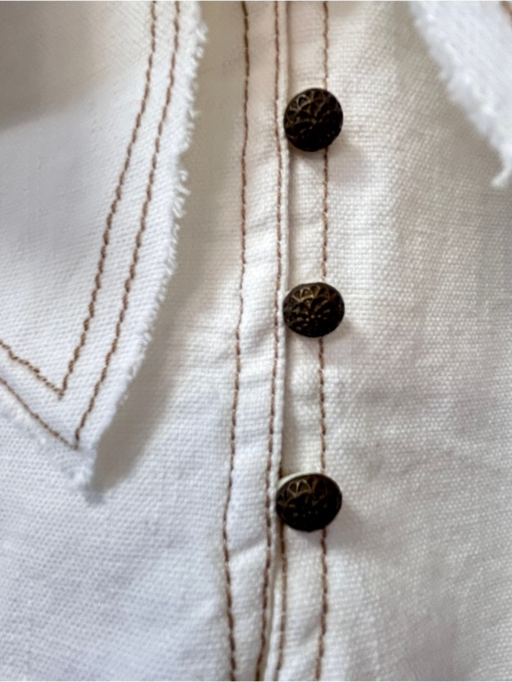 Pilcro Ruffle V-Neck Shift Dress Anthropologie size S (fits larger) - Picture 7 of 10